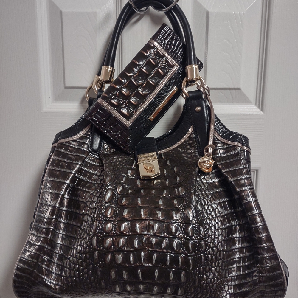 Brahmin Elisa Satchel (PURSE ONLY)